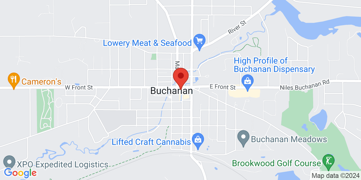 Map of Buchanan District Library